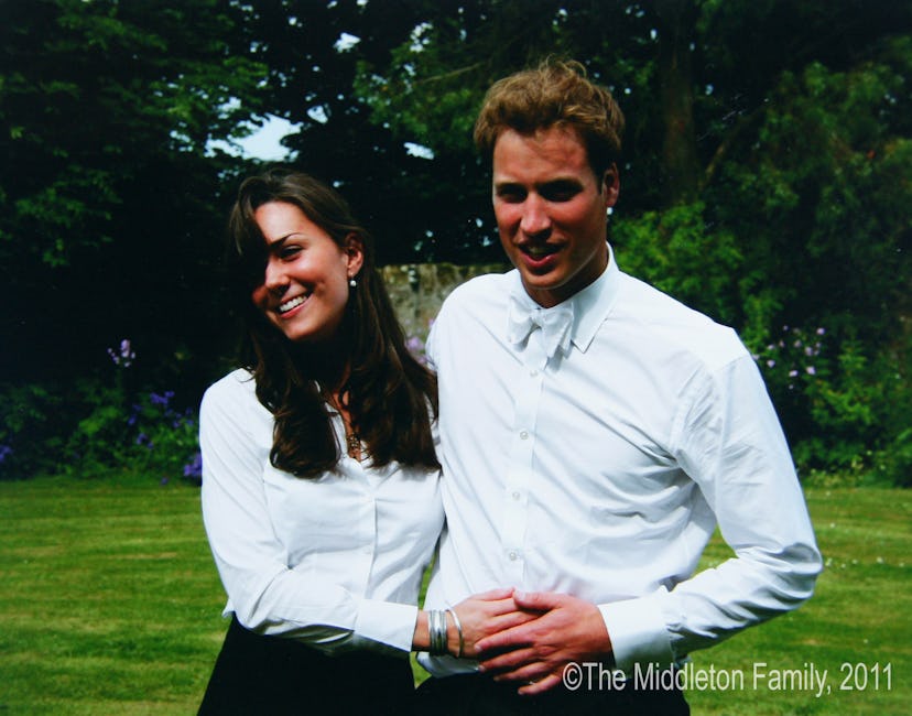 Prince William and Kate Middleton met in college