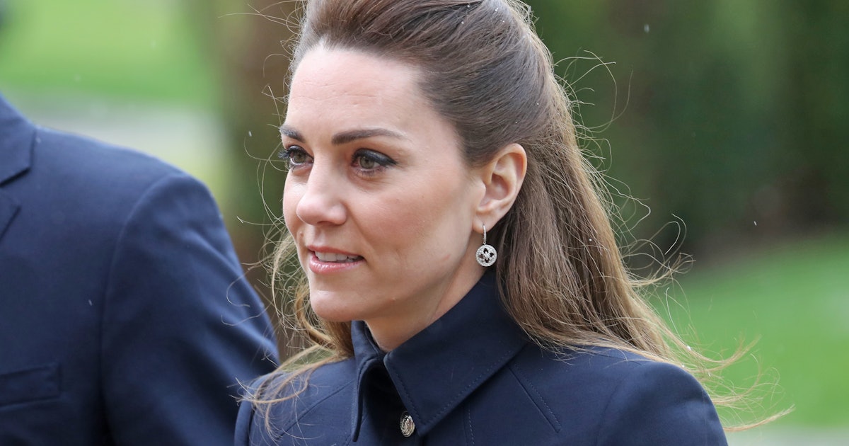 Kate Middleton's Navy Suit May Be A Tribute To Alexander McQueen
