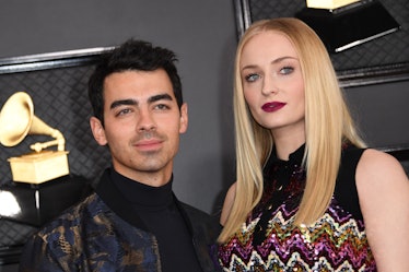 Joe Jonas and Sophie Turner attend the 2020 Grammy Awards.