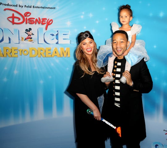 Chrissy Teigen, john legend, and luna