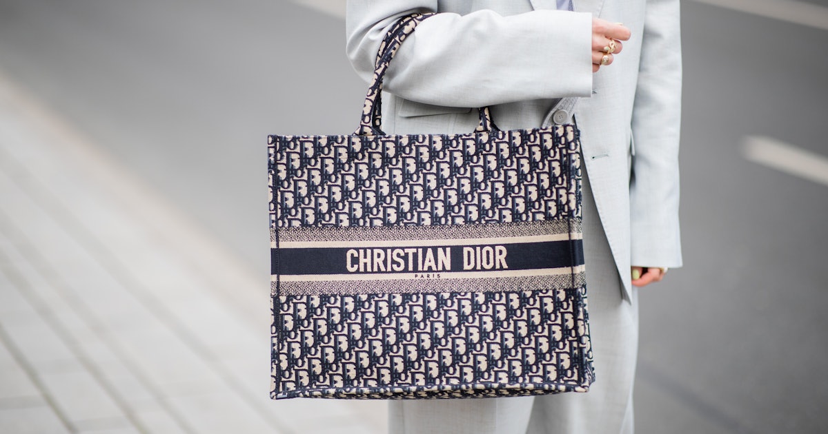 Dior's Mini Book Tote Is A Great Alternative To The Oversized Version  That's All Over Instagram, Right Now