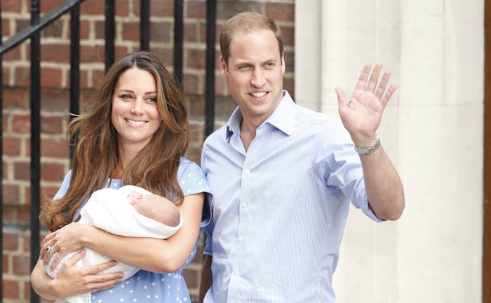 Kate Middleton was "terrified" standing on the hospital steps with newborn Prince George.