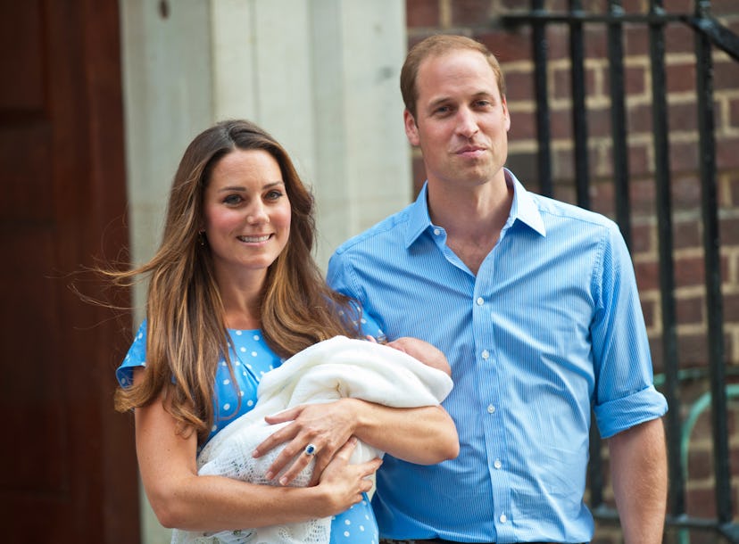 Prince William was apparently filled with "pure joy" at the birth of Prince George, according to Kat...