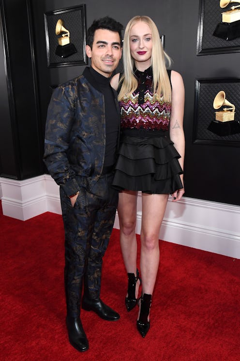 Joe Jonas and Sophie Turner at the 2020 Grammys