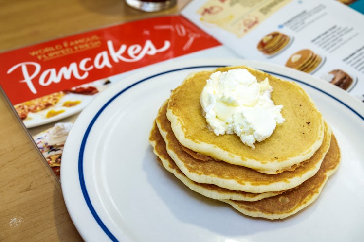 IHOP's Feb. 25 National Pancake Day 2020 Deal includes a free stack of buttermilk pancakes.