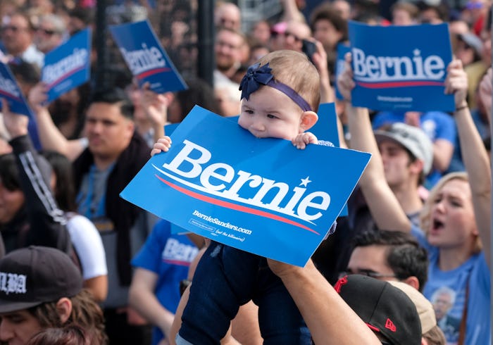 Bernie Sanders revealed a new free childcare and universal pre-K plan on Monday.