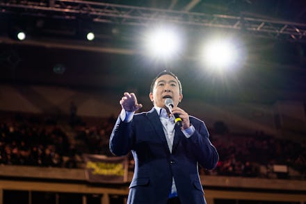 Andrew Yang ended his campaign after the New Hampshire primary.