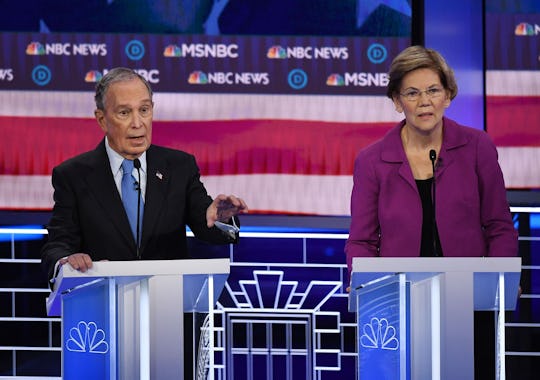 Sen. Warren answered questions about her comments against Mike Bloomberg's alleged pregnancy discrim...