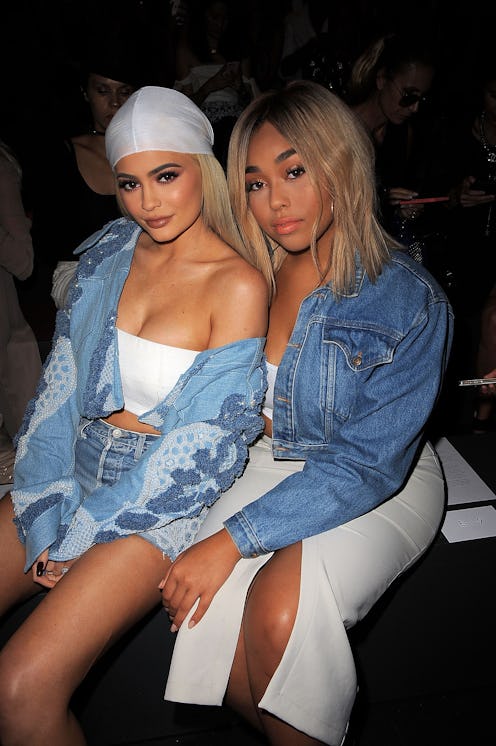 Kylie Jenner and Jordyn Woods posing together.