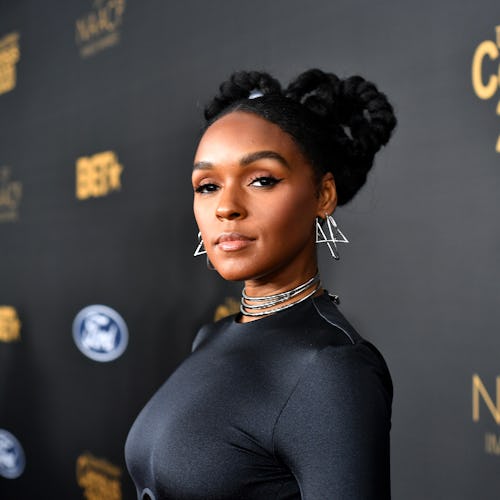 Janelle Monae's hair clips at the Balmain Fall/Winter 2020 show are the best way to dress up a braid