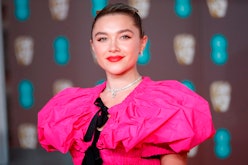 Florence Pugh and other celebrities wore coral lipstick to the 2020 BAFTAs