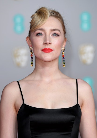 Saoirse Ronan and other celebrities wore coral lipstick to the 2020 BAFTAs