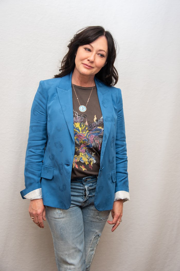 Beverly Hills 90210 star Shannen Doherty revealed her stage 4 breast cancer diagnosis