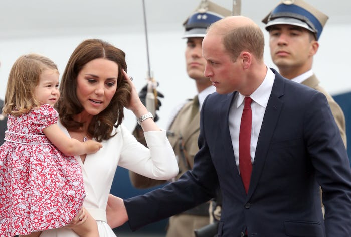 Prince William made a sweet comment about his daughter Princess Charlotte that complimented his wife...