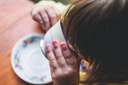 Toddlers love their tea parties, but toddlers drinking tea when sick is something that should be don...