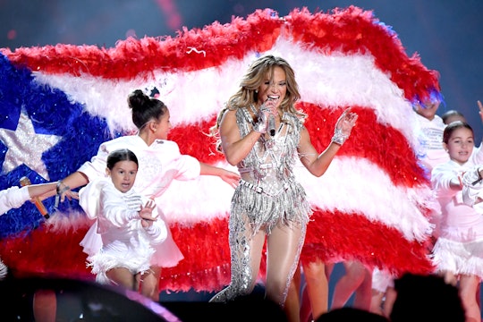 Jennifer Lopez took to social media on Tuesday to reflect on her Super Bowl halftime performance, wh...