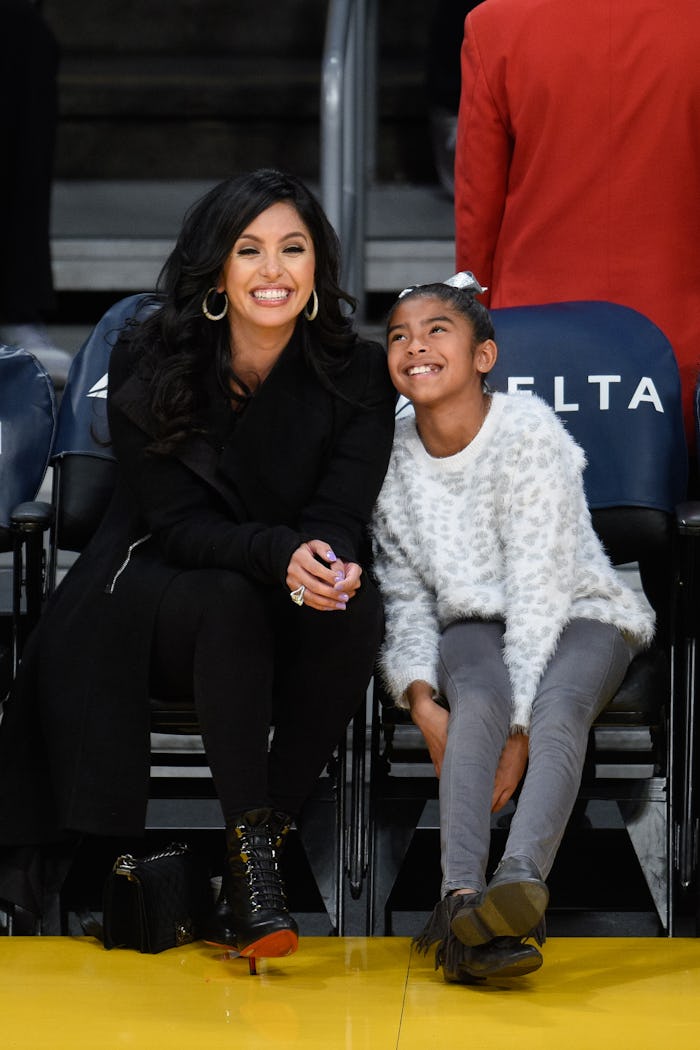 Vanessa Bryant's message to her daughter Gianna is that her love for her has no end.