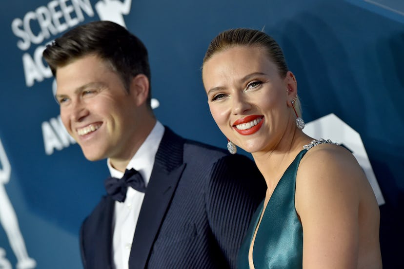 Johansson is engaged to SNL's Colin Jost
