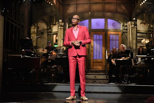 RuPaul hosted 'Saturday Night Live' on Feb. 8 with musical guest Justin Bieber.