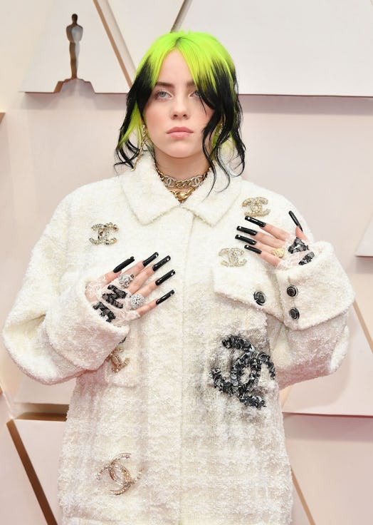 Black Nails At The 2020 Oscars Were An Unexpectedly Perfect Complement To The Gowns Billie Eilish