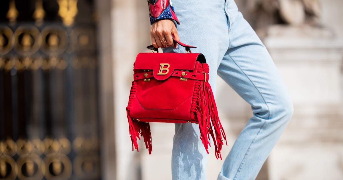 Balmain's Buzz Bag Confirms That '70s Fringe Is The Trend To Invest In ...
