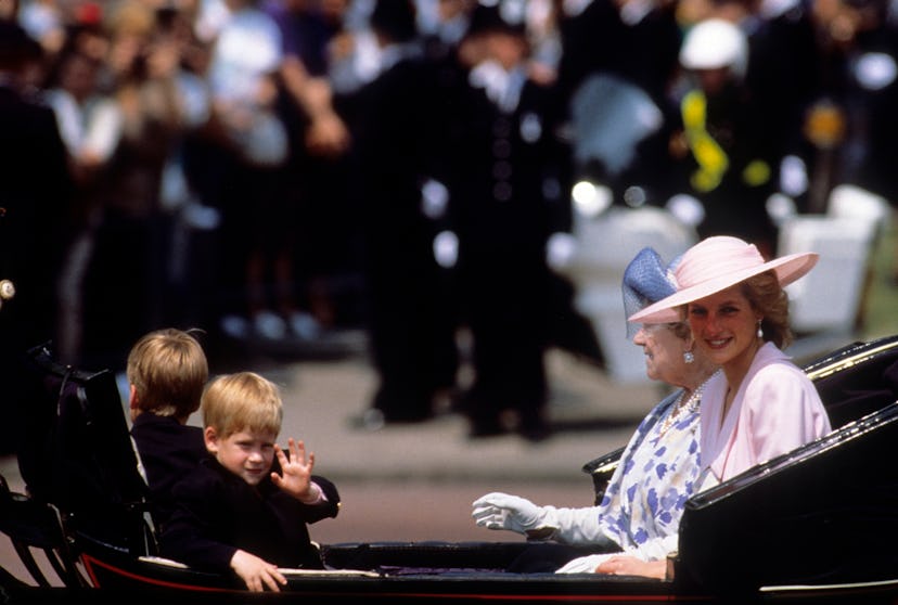 Prince Harry waves to the crowd