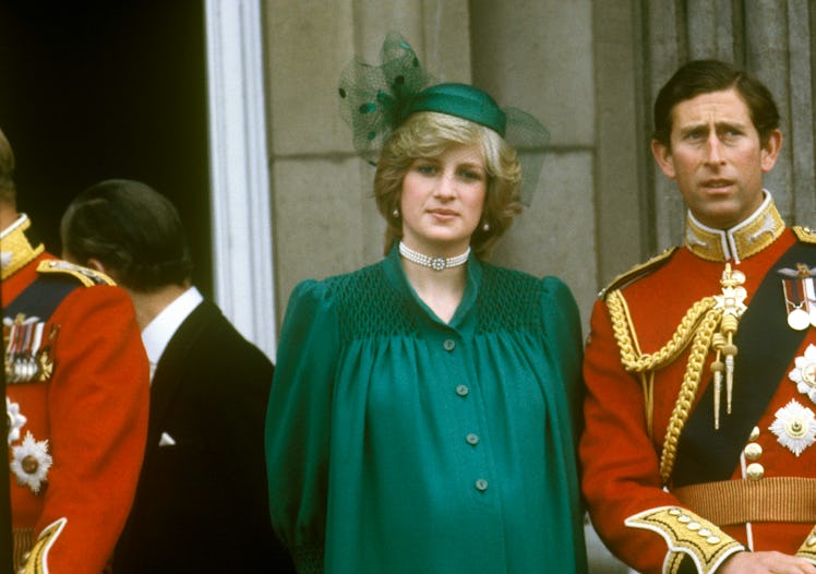 Princess Diana favored green dresses as well
