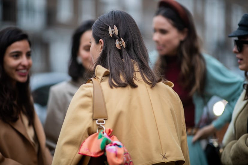Spring 2020 Hair Accessory Trend: Claw clips.