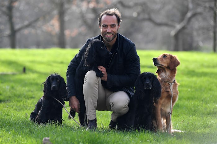Kate Middleton's brother James and his dogs enjoyed a "social distancing" dinner party amid COVID-19...