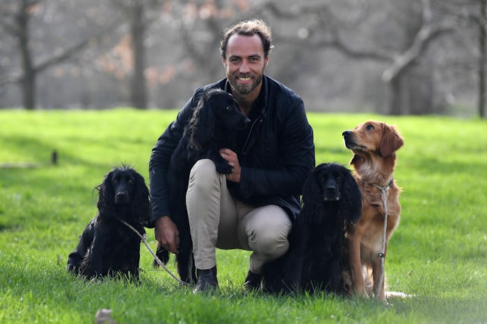 Kate Middleton's brother James and his dogs enjoyed a "social distancing" dinner party amid COVID-19...