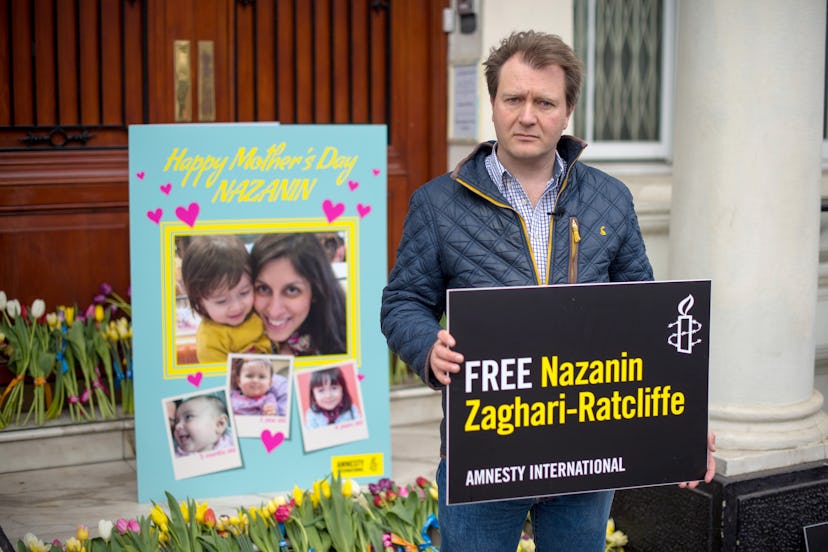 Nazanin Zaghari-Ratcliffe's husband, Richard Ratcliffe, has spoken to his wife about her coronavirus...