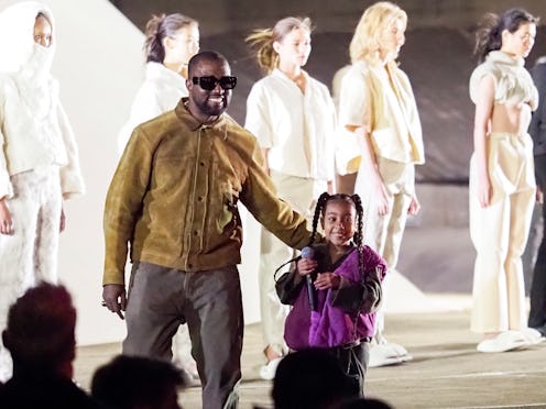 North West Performed At Kanye West’s Yeezy Fashion Show In Paris