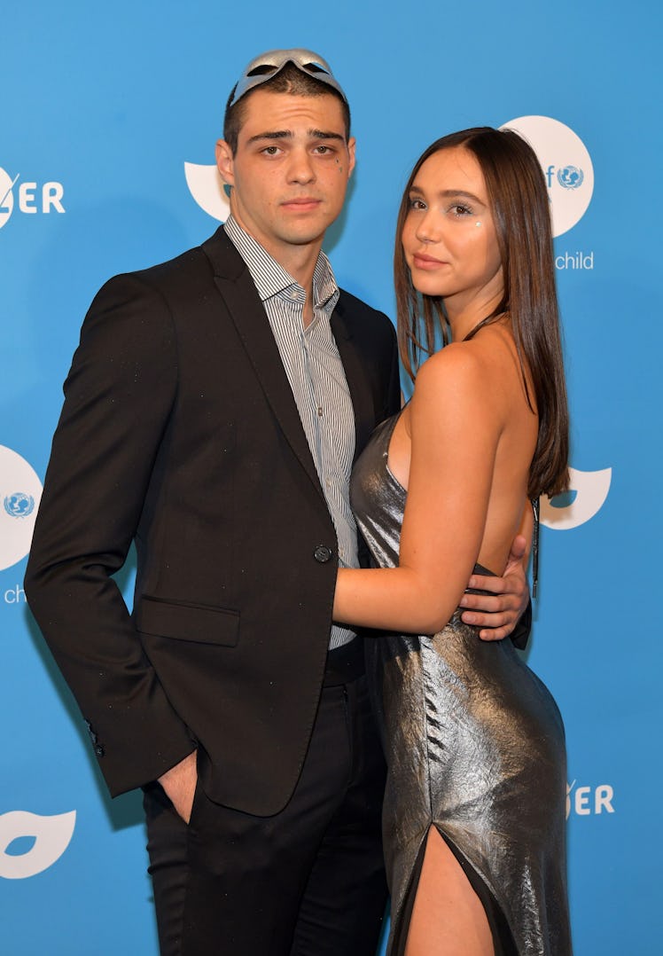Noah Centineo and Alexis Ren made their red carpet debut at the at the UNNICEF Masquerade Ball in Oc...