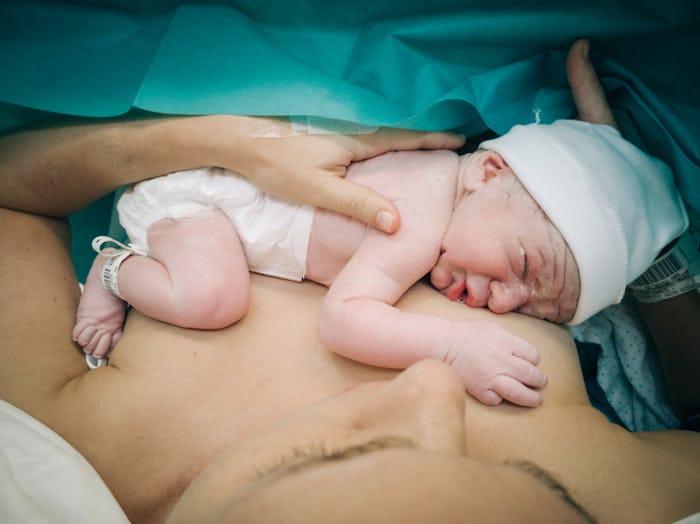 A New York hospital has banned birthing partners from delivery rooms due to the ongoing coronavirus ...