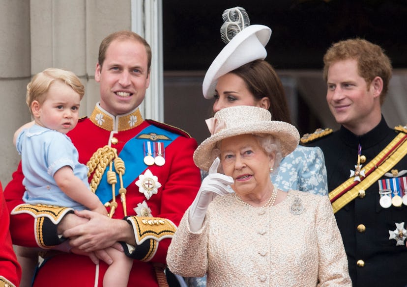 Prince George looks to be adored by the whole royal family.