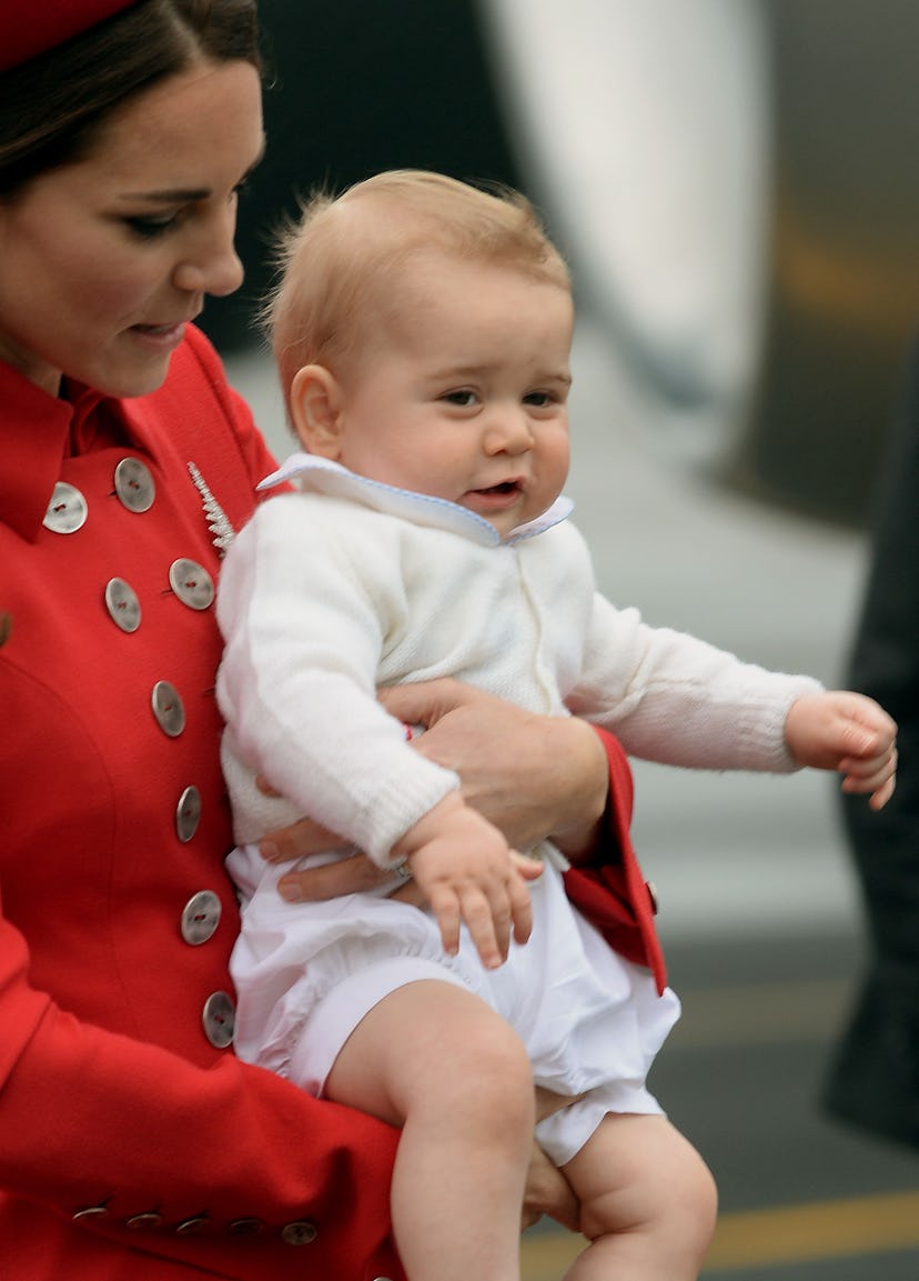 Prince George proved to be his mom's cutest accessory in Australia.