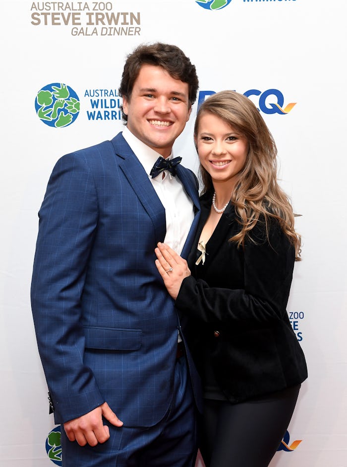 Bindi Irwin married her boyfriend on Wednesday.
