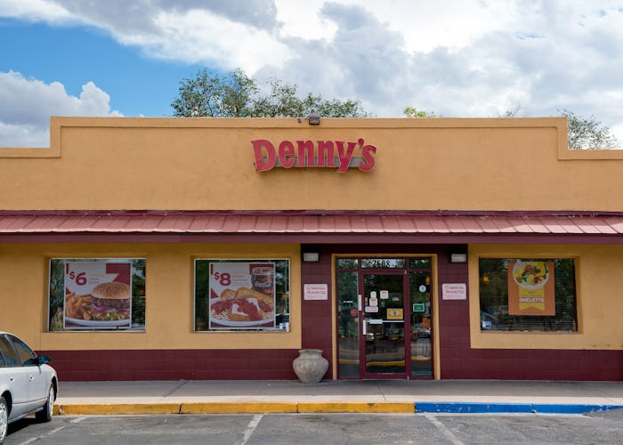 a denny's storefront