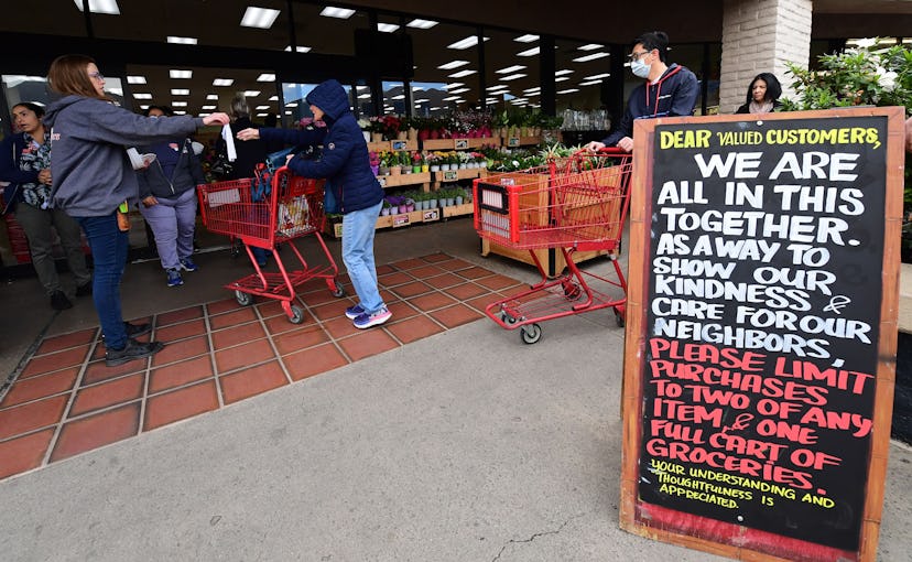 Trader Joe's stores across the nation are limiting the amount of customers in the store at once and ...