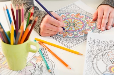How to Color Adult Coloring Pages Using Colored Pencils - Ashley Yeo