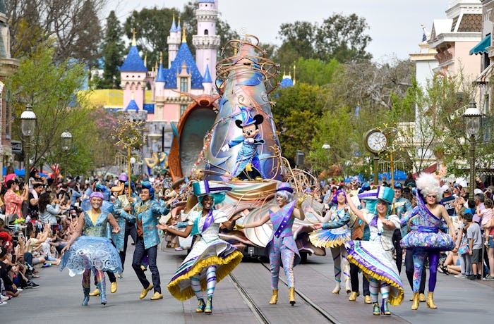 Disneyland is offering virtual parades for people to watch at home.