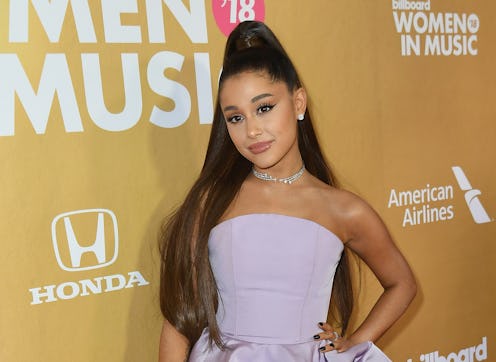Ariana Grande's real hair is so curly.