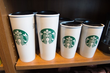 Starbucks' personal cup Coronavirus policy means you can bring in your cup, but you can't use it.