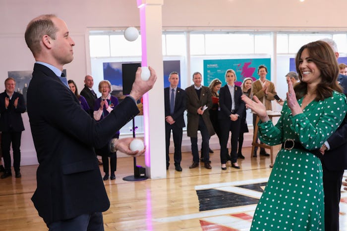 Prince William has a special skill to keep his kids entertained.