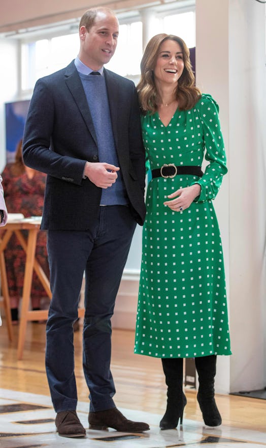 Kate Middleton wore a Suzannah London dress for a trip to Galway