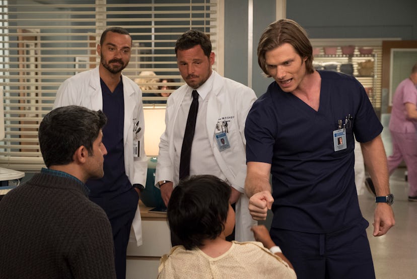 Actors Jesse Williams, Justin Chambers, and Chris Carmack on 'Grey's Anatomy'