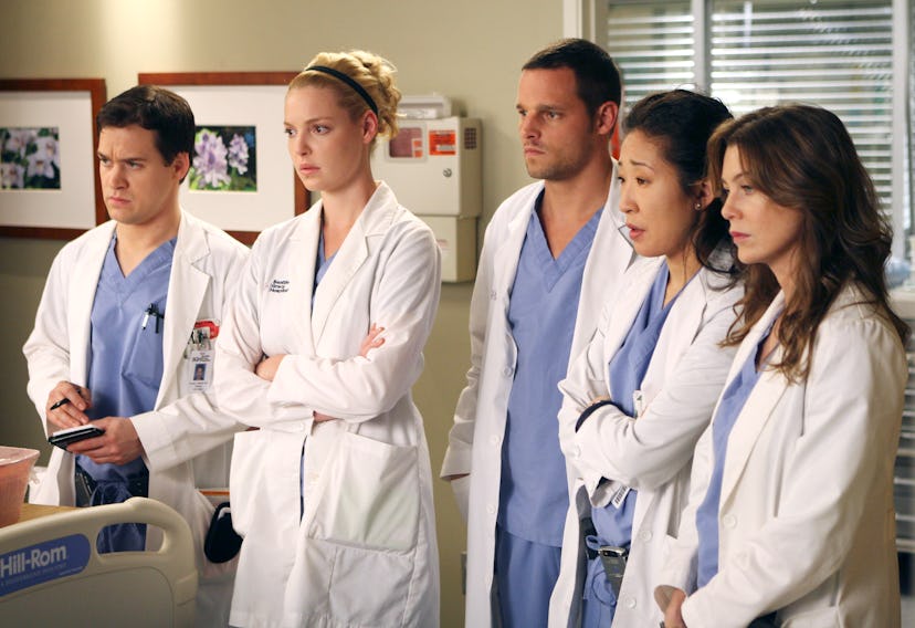 Meredith is the only original Seattle Grace intern remaining on 'Grey's Anatomy' (Pictured: T.R. Kni...