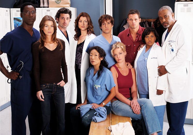 The original cast of 'Grey's Anatomy.'