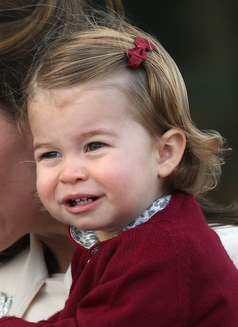 Princess Charlotte had a mouth full of teeth already