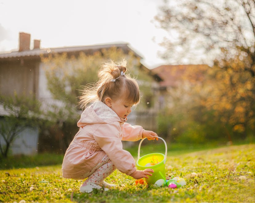 These toddler Easter egg hunts are more novel and unique than a traditional search.